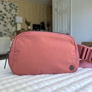 Lululemon Everywhere Belt Bag Terracotta Clay Orange Brier Rose Pink